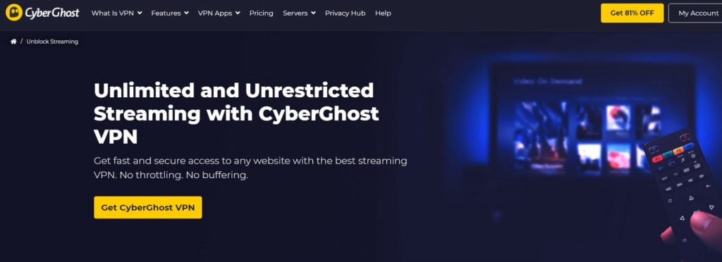 cyberghost CW in Australia