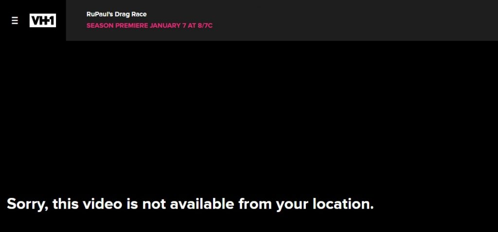 vh1 not available in canada